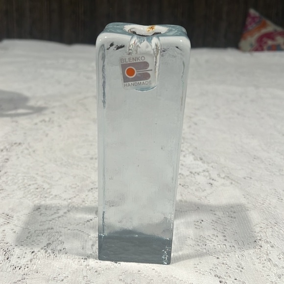 Blenko 6.25” Candle Holder - Picture 1 of 3